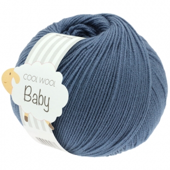 Cool Wool Baby 50g Lana Grossa 263 Taubenblau
