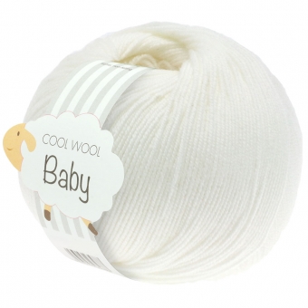 Cool Wool Baby 50g Lana Grossa 207 weiß