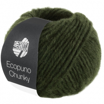 Ecopuno Chunky Lana Grossa 138 Waldgrün