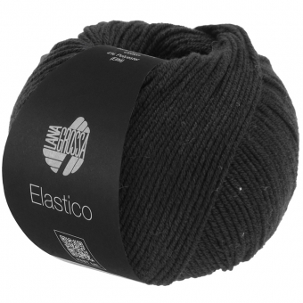 Elastico Lana Grossa 0024 Schwarz