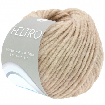 Feltro Lana Grossa 24 beige meliert