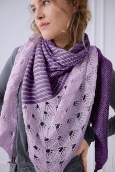 Beloved Knits WInter On My Mind Scarf Lana Grossa 