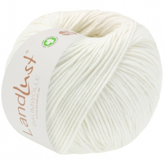 Landlust Baumwolle Lana Grossa 04 Weiß