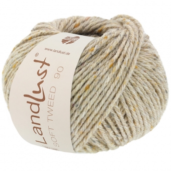 Landlust Soft Tweed 90 Lana Grossa 02 beige meliert