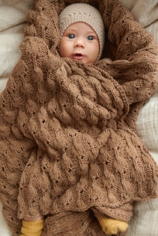 Lilja Babydecke Sandnes Garn 