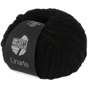 Linarte Lana Grossa 18 Schwarz