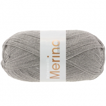 Meilenweit 100 Merino Extrafine Uni Lana Grossa 2404 Hellgaru meliert
