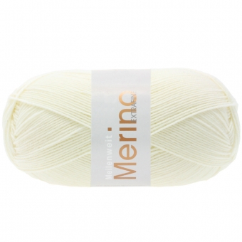 Meilenweit 100 Merino Extrafine Uni Lana Grossa 2405 Weiß