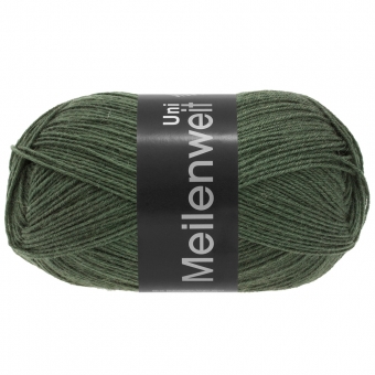 Meilenweit 100 Uni Lana Grossa 1378 Lodengrün