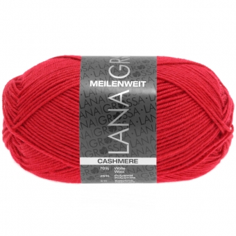 Meilenweit 50 Cashmere Lana Grossa 06 Rot