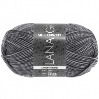 Meilenweit 50 Cashmere Lana Grossa 07 Dunkelgrau