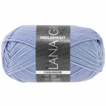 Meilenweit 50 Cashmere Lana Grossa 62 Hellblau