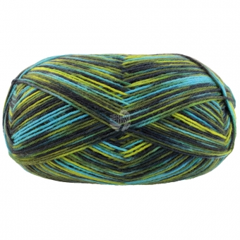 Meilenweit 6-fach Multi Lana Grossa 9666 Limette/Hellgrün/Schwarzgrün/Jade/Türkis