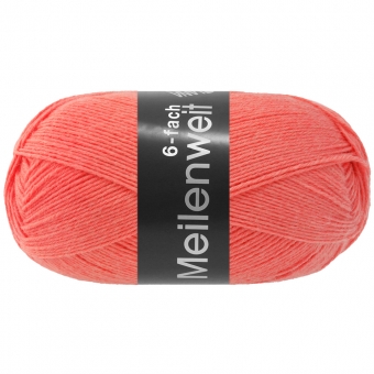 Meilenweit 6-fach Uni Lana Grossa % - 9250 Koralle