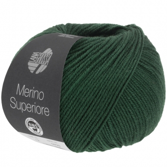 Merino Superiore Lana Grossa 17 Dunkelgrün