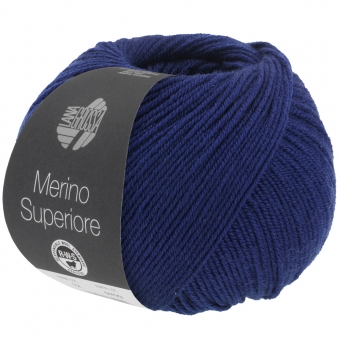 Merino Superiore Lana Grossa 20 Dunkelblau