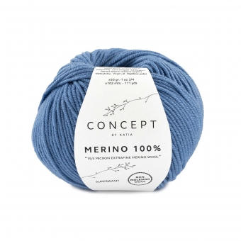 Merino 100% Katia 58 Jeans