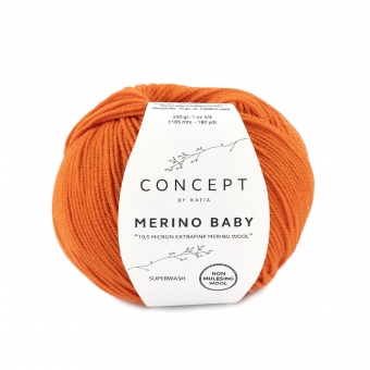 Merino Baby Katia 49 Orange