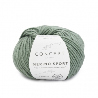 Merino Sport Katia 68 Salbei