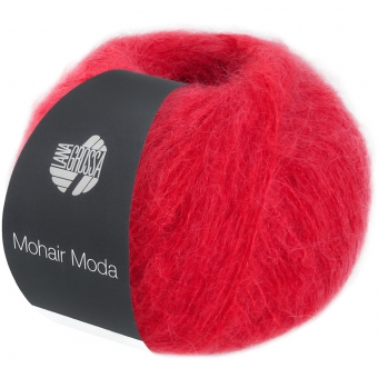 Mohair Moda Lana Grossa 14 Rot