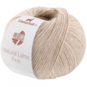 Natural Lama Fine Lana Grossa 110 Hellbeige