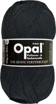 Opal 4-fach Uni 2619 tiefschwarz