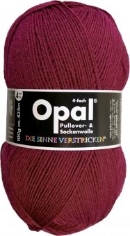 Opal 4-fach Uni 5196 burgund