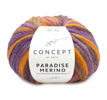 Paradise Merino Katia 504 Rosé-Orange-Lila-Ocker
