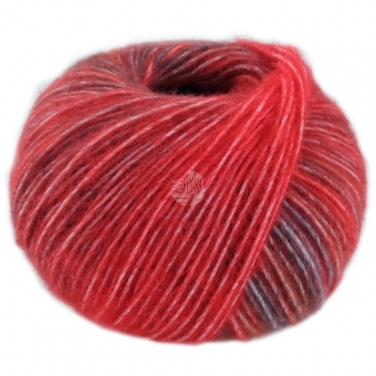 Picasso Lana Grossa 12 Wein-/Kirsch-/Feuerrot/Braunrot/Nougat