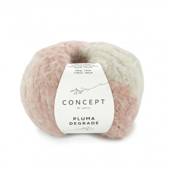 Pluma Degrade Katia 202 Rosé-Minzgrün