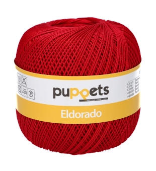 Puppets Eldorado Häkelgarn 00047 Rot