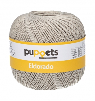 Puppets Eldorado Häkelgarn 04212 Grau