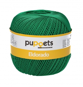 Puppets Eldorado Häkelgarn 07228 Dunkelgrün