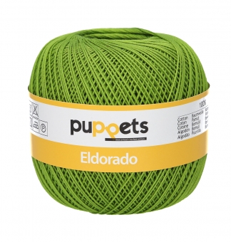 Puppets Eldorado Häkelgarn 08255 Mittelgrün