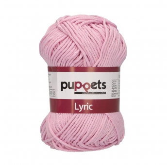 Puppets Lyric Topflappengarn Stärke 8 00246 Altrosa