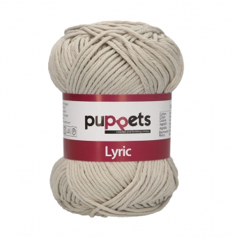 Puppets Lyric Topflappengarn Stärke 8 00248 Hellgrau