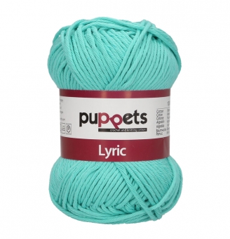 Puppets Lyric Topflappengarn Stärke 8 05057 Türkis