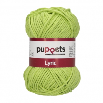 Puppets Lyric Topflappengarn Stärke 8 05090 Hellgrün