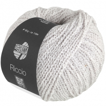 Riccio Lana Grossa % - 02 Lichtgrau
