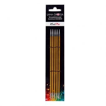 Strumpfstricknadeln Rainbow Alu Lana Grossa 2,0mm x 15cm