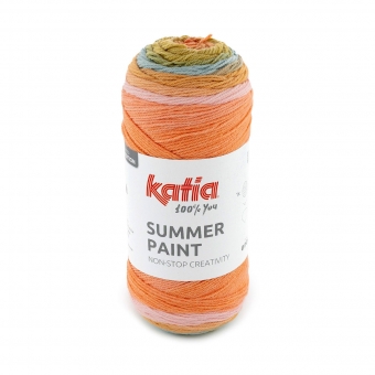 Summer Paint Katia 502 Rosé-Blau-Orange
