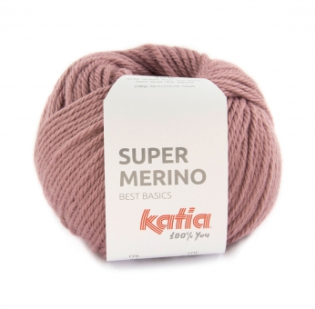 Super Merino Katia 34 Dunkelrosé