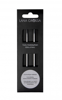Vario Nadelspitzen Edelstahl Lana Grossa 4,0mm