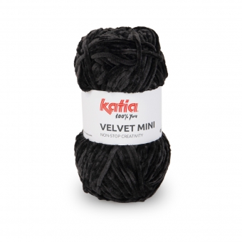 Velvet Mini Katia 210 Schwarz