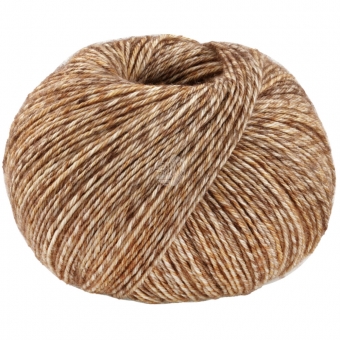 Vintage Socks Lana Grossa 1007 Sandbraun/Graubeige/-braun meliert