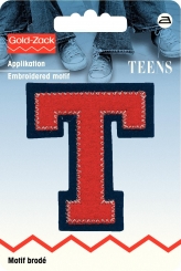 Applikation Buchstabe T 