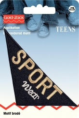 Applikation Label Sport Wear 
