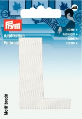 Applikation Buchstabe L 