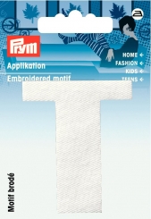 Applikation Buchstabe T 