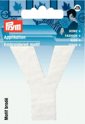 Applikation Buchstabe Y 